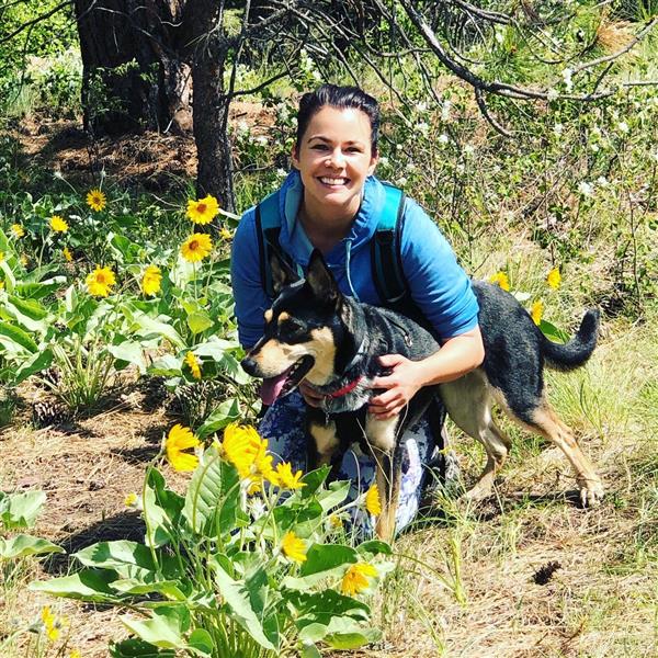 My hiking buddy